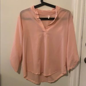 Pink blouse